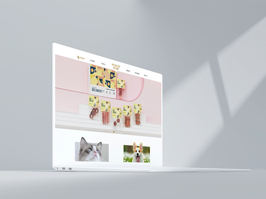 PORON图卡驯鹿 网站设计开发